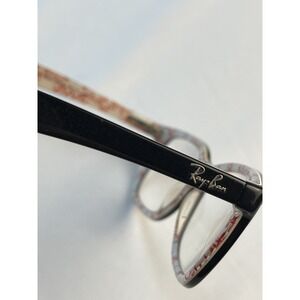 Ray-Ban RB5228 5014 Eyeglasses Frames Black Red White 53-17-140